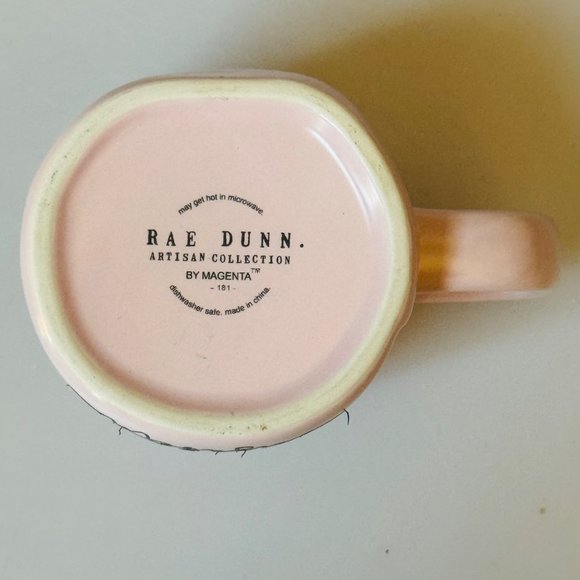 RAE DUNN COLLECTION Pink with Black Text “BRIDES MAID" Mug - Picture 5 of 7